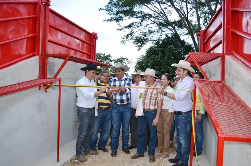 Inaugurados nuevo corral para ganaderos en Tame, Arauca.
